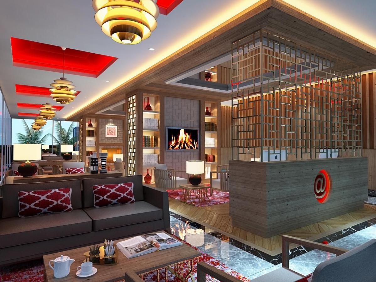 Moevenpick Hotel Istanbul Asia Airport エクステリア 写真 3D rendering of a restaurant interior