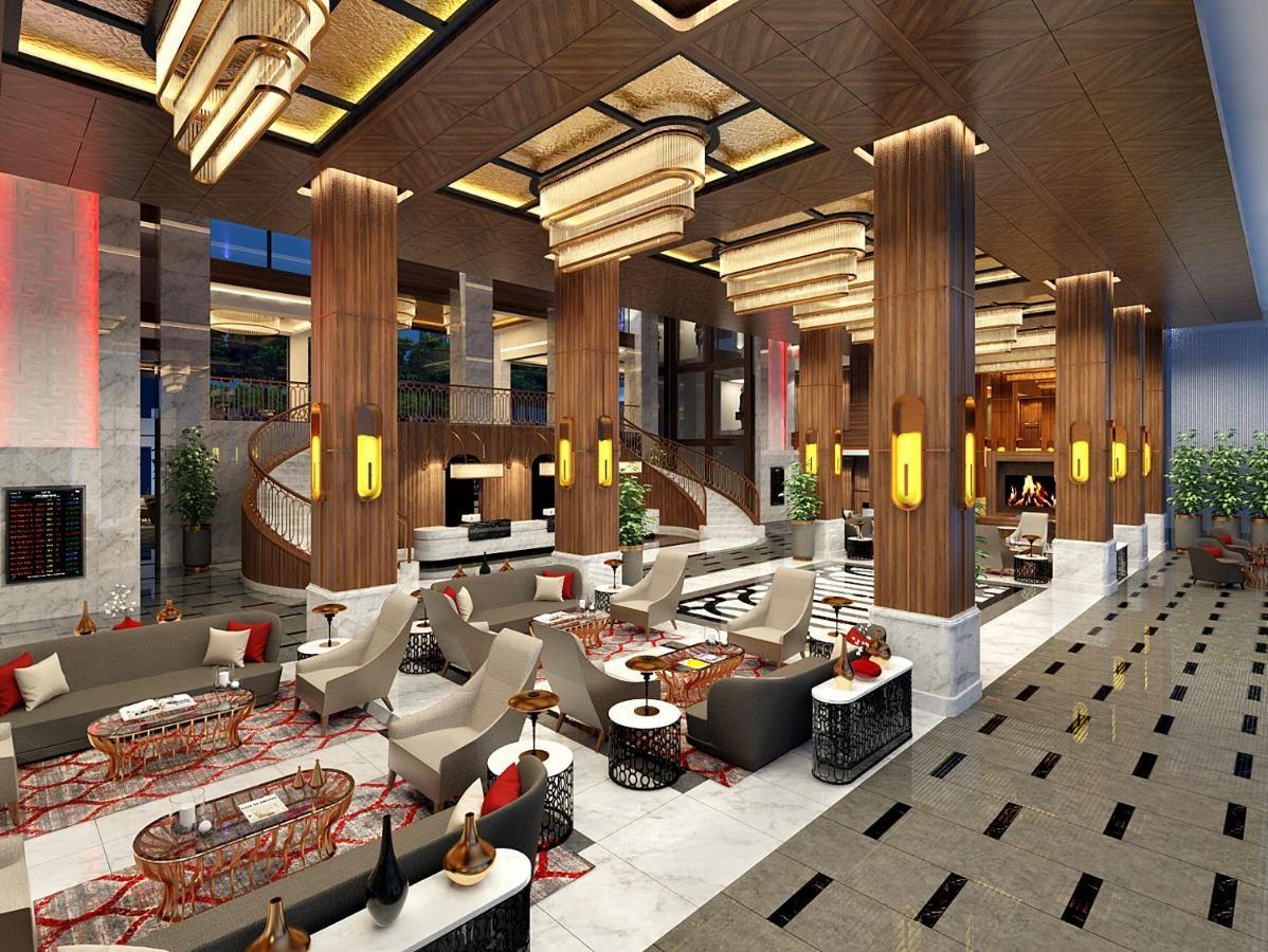 Moevenpick Hotel Istanbul Asia Airport エクステリア 写真 The lobby of the hotel